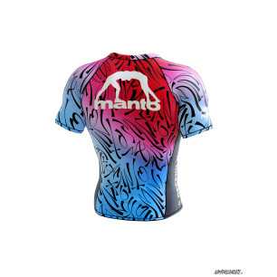 Manto rash guard MULTI GRADIENT short sleeve