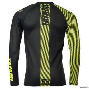 Tatami® ESSENTIALS 3.0 Långärmad Rash Guard – Svart & Gul