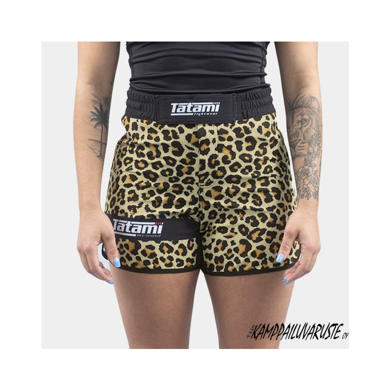 Tatami Damer Recharge Fight Shorts – Leopard