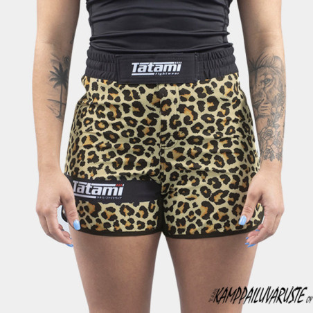 Tatami Ladies Recharge Fight Shorts – Leopard