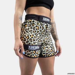 Tatami Ladies Recharge Fight Shorts – Leopard