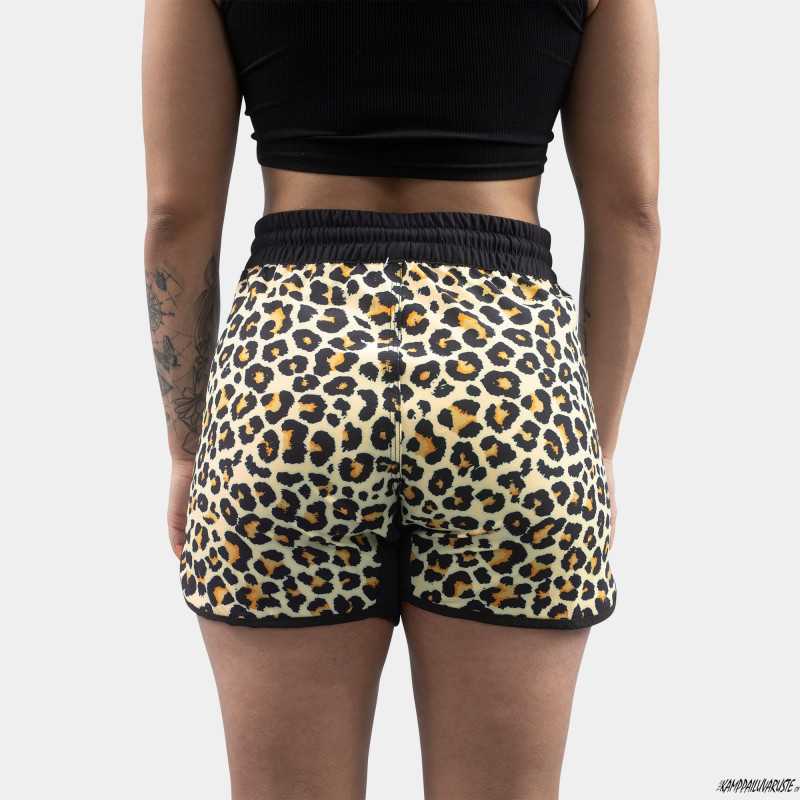 Tatami Damer Recharge Fight Shorts – Leopard till ett lågt pris TJJS Kamppailuvaruste Oy snabb leverans