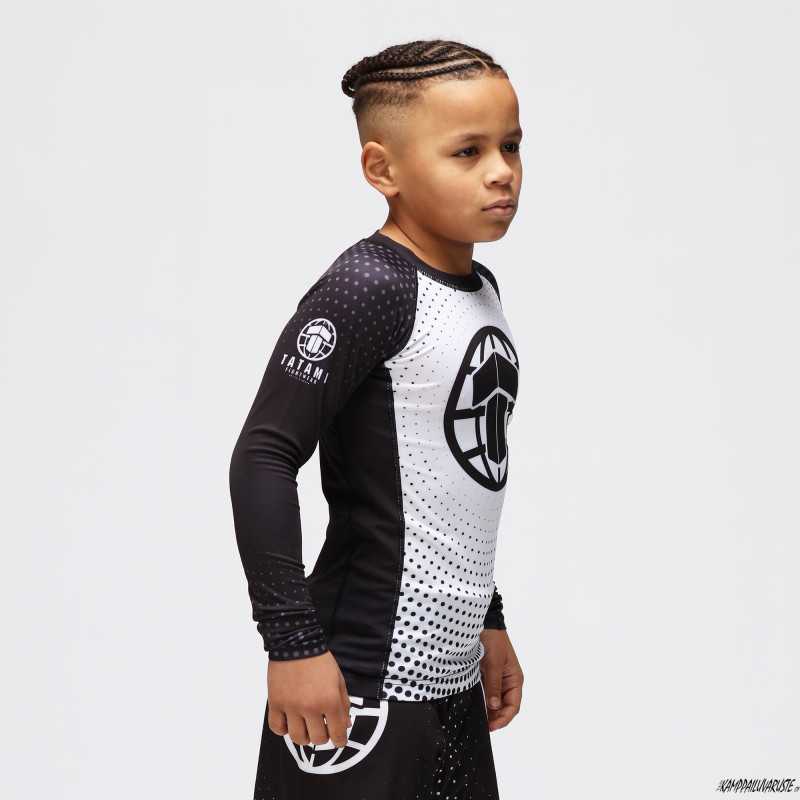 Tatami Kids Shockwave Rash Guard - Pitkähihainen edulliseen hintaan TJJS Kamppailuvaruste Oy nopea toimitus