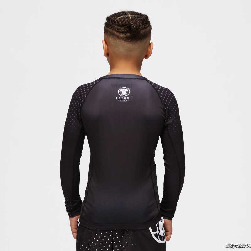 Tatami Kids Shockwave Rash Guard - Pitkähihainen edulliseen hintaan TJJS Kamppailuvaruste Oy nopea toimitus