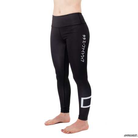 Tatami Ladies Katakana Leggings – Black
