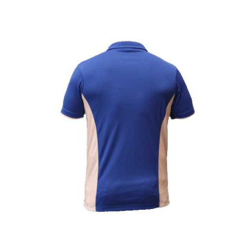 Mens Technical polo shirts - Blue/White