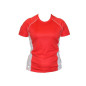 Ladys Tekniska T-shirts - Röd/Vit