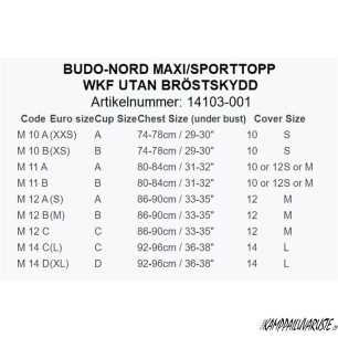 Woman's chest guard "Maxi" - Top