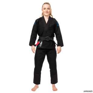 Ladies Estilo Black Label Gi – Blue On Black