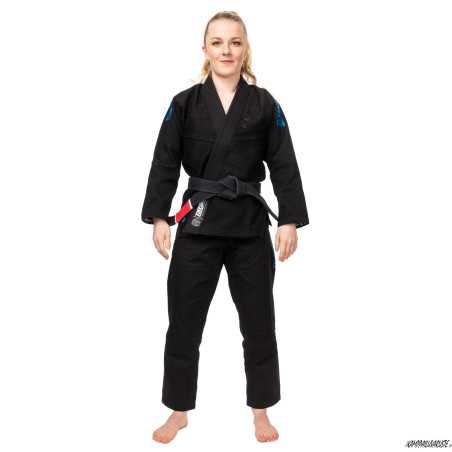 Ladies Estilo Black Label Gi – Blue On Black