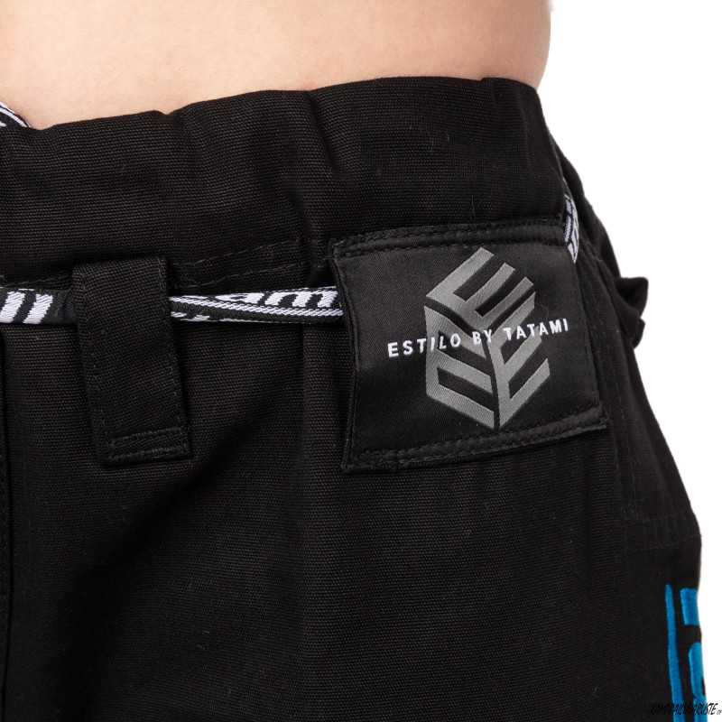 Ladies Estilo Black Label Gi – Blå På Svart till ett lågt pris TJJS Kamppailuvaruste Oy snabb leverans