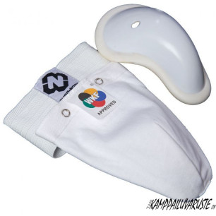 Groin Guard Budo Nord Standard WKF for man - White
