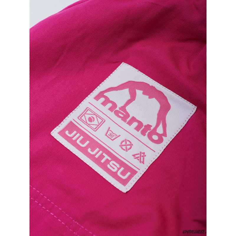 MANTO "Junior 2.0" Youth BJJ Gi Pinkki edulliseen hintaan TJJS Kamppailuvaruste Oy nopea toimitus