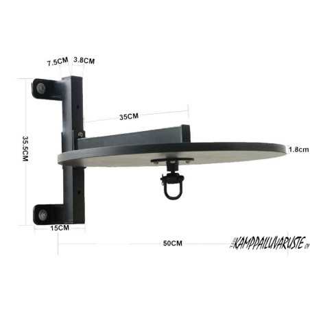 Speed ball stand black + Bearing Steel Swivel at a low price TJJS Kamppailuvaruste Oy fast delivery