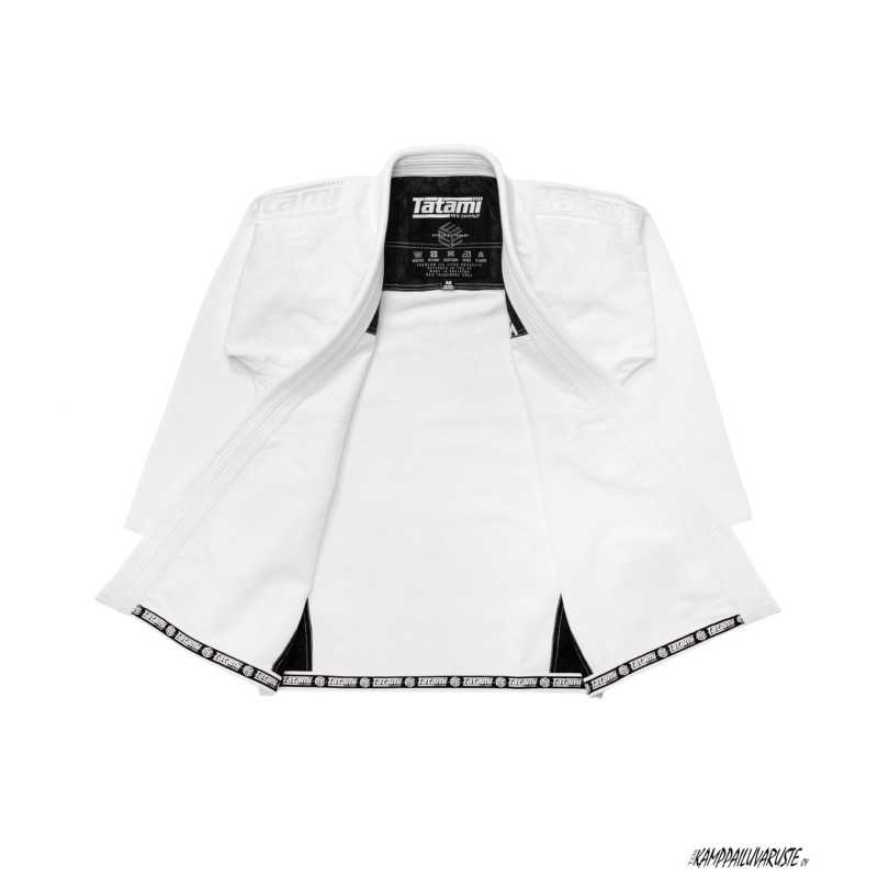 Tatami Estilo Black Label Gi – White On White at a low price TJJS Kamppailuvaruste Oy fast delivery