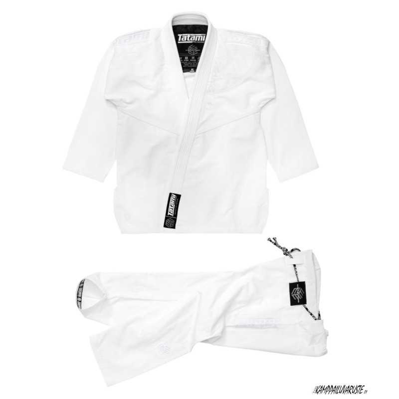 Tatami Estilo Black Label Gi – White On White at a low price TJJS Kamppailuvaruste Oy fast delivery