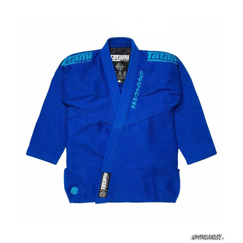 Tatami Estilo Black Label Gi – Blå på Blå till ett lågt pris TJJS Kamppailuvaruste Oy snabb leverans