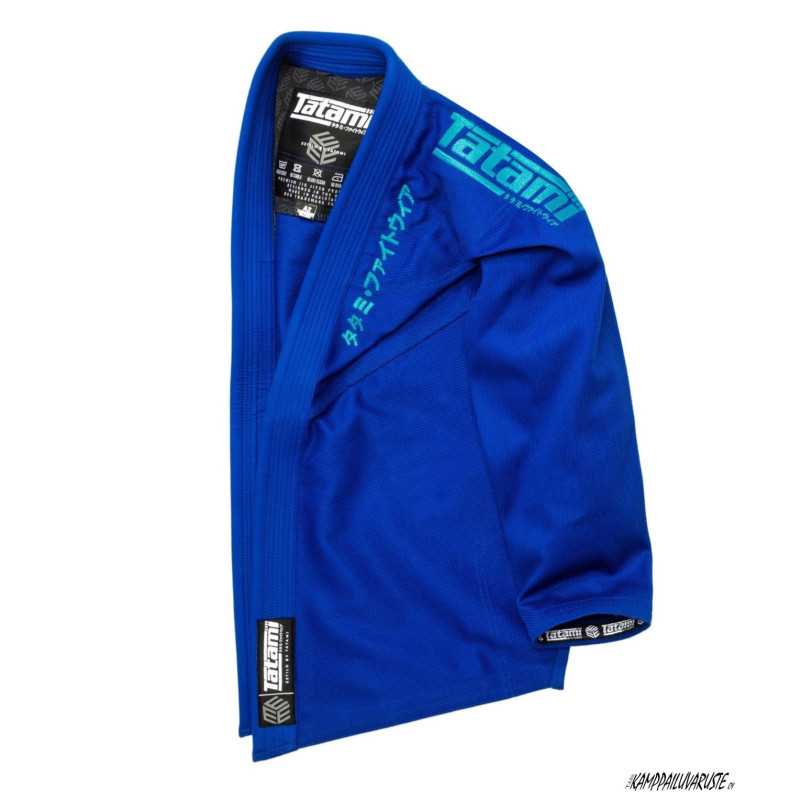 Tatami Estilo Black Label Gi – Blå på Blå till ett lågt pris TJJS Kamppailuvaruste Oy snabb leverans