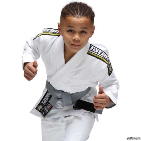 Tatami Kids Nova Absolute BJJ Gi - Valkoinen edulliseen hintaan TJJS Kamppailuvaruste Oy nopea toimitus