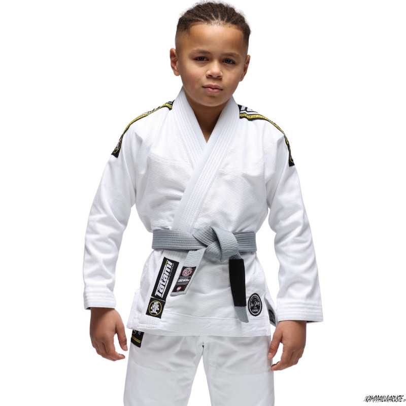 Tatami Kids Nova Absolute BJJ Gi - Valkoinen edulliseen hintaan TJJS Kamppailuvaruste Oy nopea toimitus