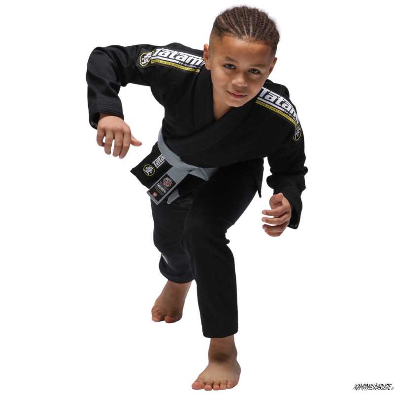 Tatami Kids Nova Absolute BJJ Gi - Musta edulliseen hintaan TJJS Kamppailuvaruste Oy nopea toimitus