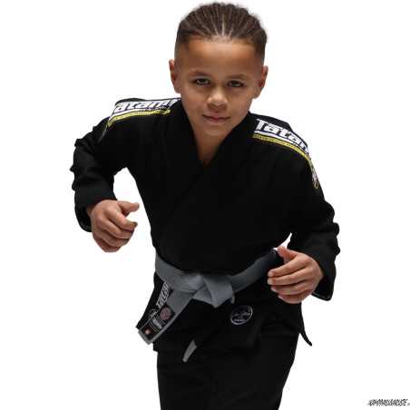 Tatami Kids Nova Absolute BJJ Gi - Musta edulliseen hintaan TJJS Kamppailuvaruste Oy nopea toimitus