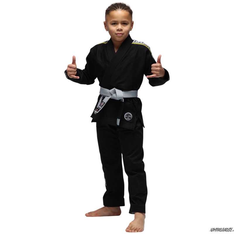 Tatami Kids Nova Absolute BJJ Gi - Musta edulliseen hintaan TJJS Kamppailuvaruste Oy nopea toimitus