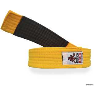 BJJ junnuvyö Keiko keltainen edulliseen hintaan TJJS Kamppailuvaruste Oy nopea toimitus