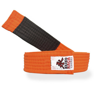 TJJS Kamppailuvaruste Oy|BJJ junnuvyö Keiko Oranssi|20,24 €