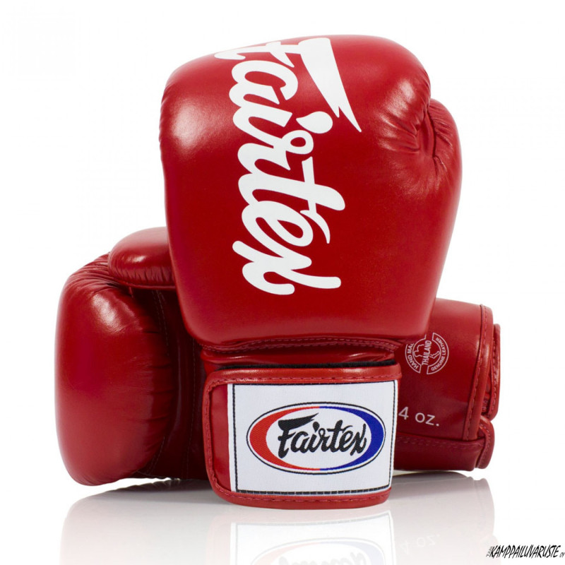 Fairtex BGV19 Tight-Fit Boxing Gloves - Red