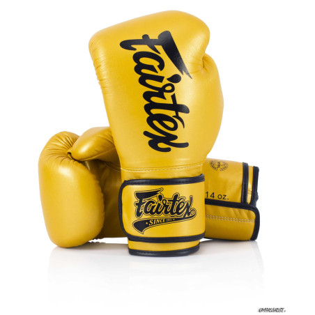 Fairtex BGV18 Super Sparring Gloves - Gold