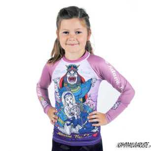 Tatami Kids Alice in Jiu-Jitsu Land Rash Guard - Long Sleeve at a low price TJJS Kamppailuvaruste Oy fast delivery