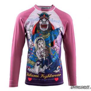 Tatami Kids Alice in Jiu-Jitsu Land Rash Guard - Long Sleeve