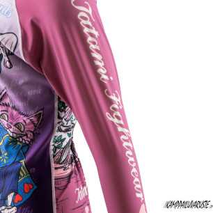 Tatami Kids Alice in Jiu-Jitsu Land Rash Guard - Long Sleeve