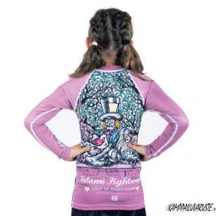 Tatami Kids Alice in Jiu-Jitsu Land Rash Guard - Pitkähihainen