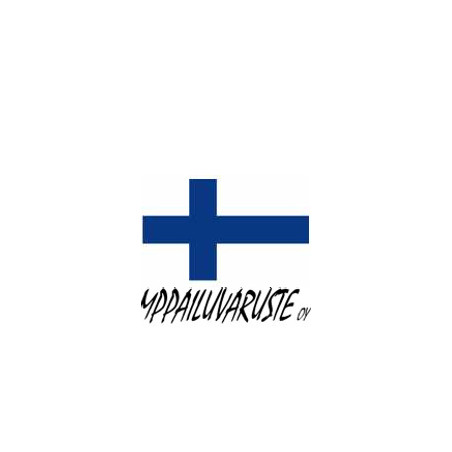 Termotransfer dekal - Finnish flag 10cm x 6cm