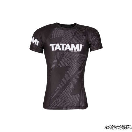 Tatami 2018 IBJJF Rank rash guard - Black