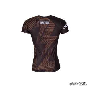 Tatami 2018 IBJJF Rank rash guard - Ruskea edulliseen hintaan TJJS Kamppailuvaruste Oy nopea toimitus