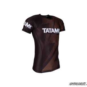 Tatami 2018 IBJJF Rank rash guard - Ruskea