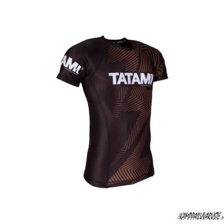Tatami 2018 IBJJF Rank rash guard - Ruskea