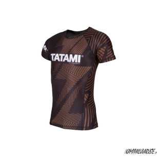 Tatami 2018 IBJJF Rank rash guard - Ruskea
