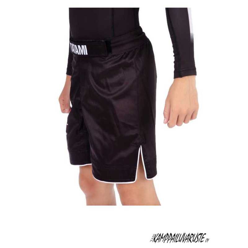Tatami Kids Bushido Svart Grappling Shorts till ett lågt pris TJJS Kamppailuvaruste Oy snabb leverans
