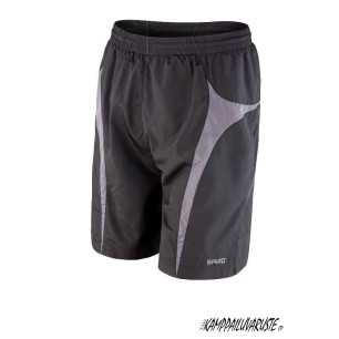 Spiro Kids Fight shorts - Black/Gray at a low price TJJS Kamppailuvaruste Oy fast delivery