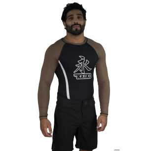 Keiko Speed rash guard pitkähihainen - Ruskea edulliseen hintaan TJJS Kamppailuvaruste Oy nopea toimitus
