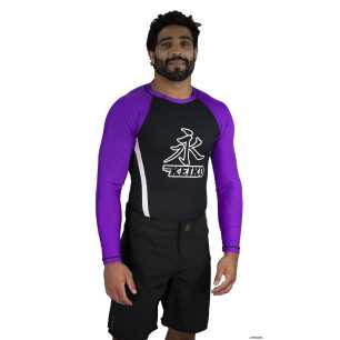 Keiko Speed rash guard long sleeve - Purple at a low price TJJS Kamppailuvaruste Oy fast delivery
