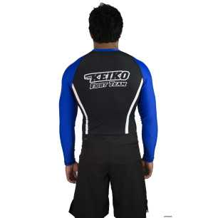 Keiko Speed rash guard long sleeve - Blue