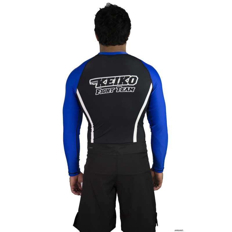 Keiko Speed rash guard långärmad - Blå till ett lågt pris TJJS Kamppailuvaruste Oy snabb leverans