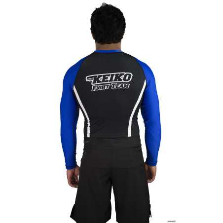 Keiko Speed rash guard long sleeve - Blue