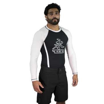 TJJS Kamppailuvaruste Oy|Keiko Speed rash guard long sleeve - White|€52.50