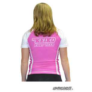 Keiko Speed rash guard - Pinkki